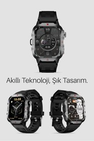 Resim Özbience 9923 Akıllı Saat - Sesli Görüşme, Uyku ve Kalp Ritmi Takibi 