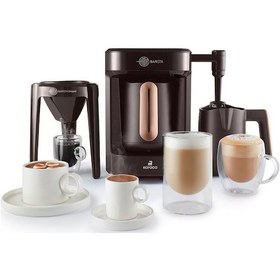 Resim Karaca Hatır Barista Cappuccino ve Türk Kahve Makinesi 
