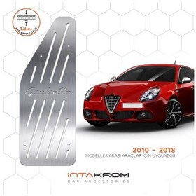Resim intakrom Alfaromeo Guilietta Krom Ayak Dinlendirme Pedalı 2010 - 2018 