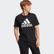 Resim adidas Essential Erkek Siyah Günlük T-Shirt 