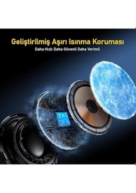 Resim Aohi Superauto 45w Araç İçi Şarjı, 15w Şarj Aleti Handsfree Telef 