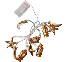 Resim Hediye Sandalı Ramazan Işıkları, Fener, Yıldız ve Ay 