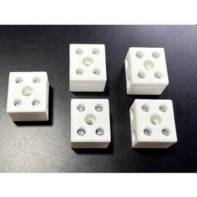 Resim Cpo-30a-2p Yüksek Isıya Dayanıklı Porselen Klemens 450v 5 Adet 