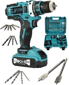 Resim Saatistan 36V Jetta Power Germany Profesyonel 30 Parça Set, Hediye Dahil 