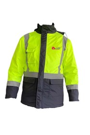 Resim fantastik store Ennalbur Reflektörlü Parka Sarı Lacivert Small 