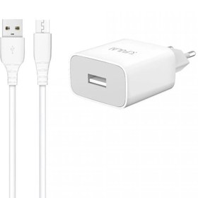 Resim K.FULAI 10W-2.4A Hızlı Şarj Adaptörü Mirco KA-01M 
