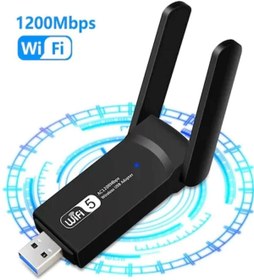 Resim Epilons Dual Band Ac1200 Usb 3.0 Adaptör Kablosuz Wifi Yükseltici 