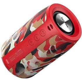 Resim Ecoworld Zealot S32 Bluetooth Hoparlör - 5w Bass, 6 Saat Çalma, Tf & Usb, Kırmızı Kamuflaj 