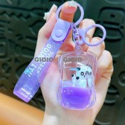 Resim Silver1 Yeni Sevimli Çizgi Film Işıklı Işık Kulomi Büyük Kulak Köpek Hediye Kutusu Anahtarlık Araba Okul Çantası Dıy Kolye Hediye (Yurt Dışından) 