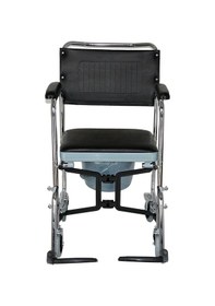 Resim Poylin P689 Banyo Tuvalet Tekerlekli Sandalyesi 
