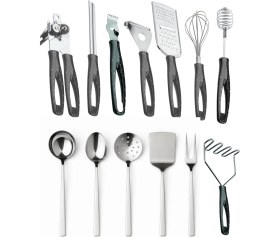 Resim Birpa “nısh Pearl 13 Parça Premium Mutfak Seti” Paslanmaz Çelik 