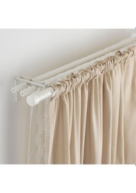 Resim Perde Çubuğu, Beyaz, 210-385 Cm Siyah 