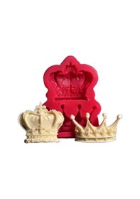 Resim Silikon Kalıp Taç Set 2li 