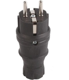 Resim Mutlusan 1X16 Monofaze Topraklı Erkek Düz Fiş- 6'lı Paket 