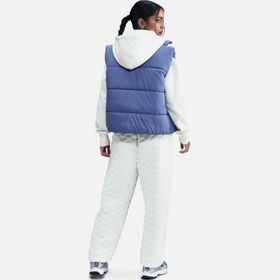 Resim Nike Phoenix Fleece Oversized High-Waisted Jacquard Kadın Pantolon 