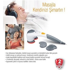 Resim Medikaltec Medisana Fml 48312-kızılötesi Özellikli Esnek Başlı Masaj Aleti 