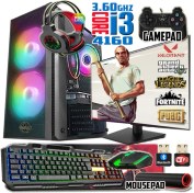 Resim Warbox Marko I3 TURBO:3.60GHZ 16GB Ram 240GB SSD 250GB HDD R7 240-4GB E.kartı 22" Monitör Masaüstü Bilgisayar 