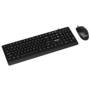 Resim PHILIPS SPT6247B, Siyah, Türkçe Q, USB Kablolu, Multimedya Klavye Mouse Set 
