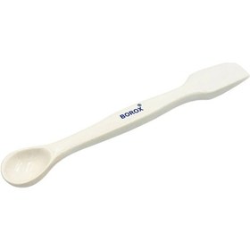 Resim Borox Spatül 20 CM Porselen Spatula Laboratuvar Kaşığı 