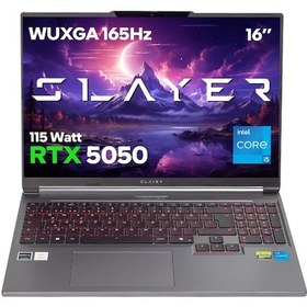 Resim Game Garaj Slayer X5T-5050-C8 i5-13500HX 16 GB 500 GB SSD RTX5050 16" Free Dos Dizüstü Bilgisayar 