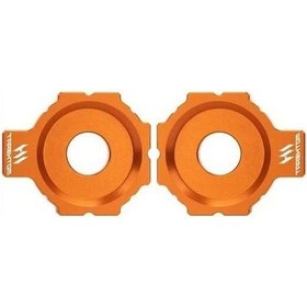 Resim Fastbuy Boatshop1 Ktm Duke Rc Serisi İçin Turuncu Arka Zincir Ayar Blokları, Yüksek Kalite Ve Dayanıklı 
