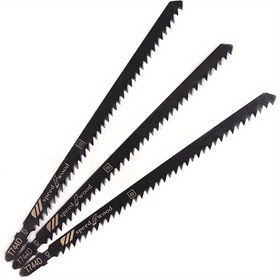 Resim 2 adet T744D 180mm Yüksek Hızlı Çelik Testere Bıçakları Ahşap, Kontrplak & MDF için - Uzatılmış Menzilli Hassas Düz & Kavisli Kesimler, Dayanıklı & Çok Yönlü DIY Ahşap İşleri için, Çok Yönlü Testere Bıçakları | Dişli Kenar Tasarımı | Keskin Kesme Dişleri, Ahşap İşleme Araçları 