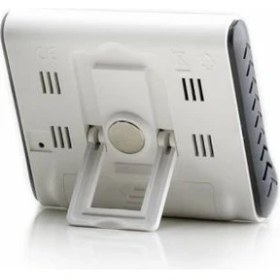 Resim Ayt DC102 Iç Mekan Termometre Nem Ölçer Saat 