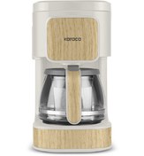 Resim Just Coffee Aroma 2'si 1 Arada Filtre Kahve ve Çay Demleme Makinesi Wood Craft Karaca