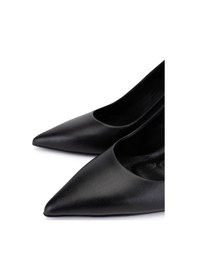 Resim Tamer Tanca Kadın Hakiki Deri Siyah Deri Topuklu Ayakkabı 1160 26979 Bn Ayk Sk25-26 Sıyah Dr Siyah 