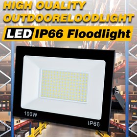 Resim IP66 su geçirmez arama lambası LED dış mekan spot ışığı IPXX kalınlaştırılmış alüminyum malzeme, soğuk beyaz/sıcak renk 30W/50W/100W/200W süper parlak projektör, 3000K/6000K; Bahçeler, garajlar, koridorlar, inşaat sahaları ile arazi yollar için uygundur, , Arka Bahçe Aydınlatması,Şık Spot Işığı,Sağlam Yapı,Yüksek kaliteli LED,LED Projektör,Ayarlanabilir Parlaklık,Mülk Sahipleri,Ticari Kullanım 