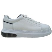 Resim LUCIANO BELLINI Beyaz Deri Erkek Sneaker Ayakkabı 