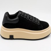 Resim Guja Kadın Kalın Taban Süet Deri Günlük Spor Ayakkabı GJ361 - Siyah - 36 