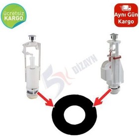 Resim Boşaltma Gurubu Contası Kale Siyah 