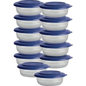 Resim Tupperware Kristal Lacivert Kase 12'lı Set 