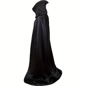 Resim 1 adet, 160/180/200cm Cadılar Bayramı Pelerini, Cadılar Bayramı Cape, Cadılar Bayramı Performans Kostümü, Cadılar Bayramı Kostümü, Sahne Performansı Aksesuarları, Etkinlikler Cosplay Aksesuarları, Parti Malzemeleri, Cadılar Bayramı Süslemeleri 