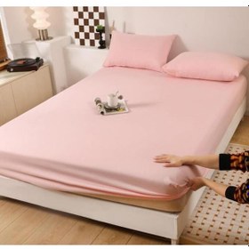 Resim Totem Ranforce Yastık Kılıflı Lastikli Çarşaf Takımı 180 X 200 Battal Boy Somon 