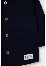 Resim Defacto Erkek Bebek Gabardin Uzun Kollu Gömlek G6427a526spnv31 Lacivert-nv31 