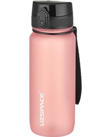 Resim Uzspace 3037 650Ml Açık Pembe Yeni Koleksyion Tritan Su Matarası 