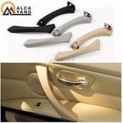 Resim Siyah Sol Araç İçi İç Kol İç Kapı Paneli Çekme Trim Kapağı Gri Bej Siyah Sol 