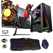 Resim İzoly HND X Intel Core i5 4590 24" 16 GB RAM 256 GB SSD RX550 4 GB FreeDOS Masaüstü Oyun Bilgisayarı 