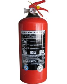 Resim Denizcilik/marine Sörvey Sertifikalı 2 Kg Abc Kuru Kimyevi Tozlu Yangın Söndürme Tüpü 