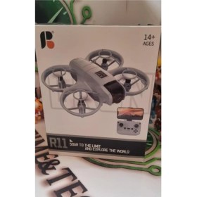 Resim R11 Mini Drone Cift Bataryalı Elle Kontrollu Kulaklık Hediyeli 