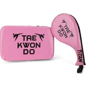 Resim Titan Sport Pembe Darbe Yastığı+raket Ellik 2'li Set 