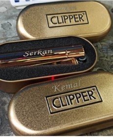 Resim Clipper Metal Çakmak 