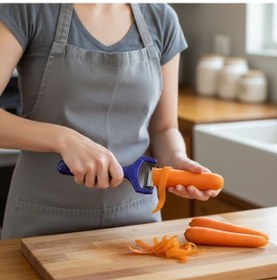 Resim Solingen Çelik Küçük Boy Meyve Sebze Soyacak Keskin Paslanmaz S Çok Renkli 