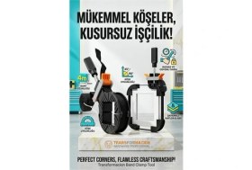 Resim Rivera Tech Rvrhb 4 Metre Bantlı Işkence - Köşe Sabitleyici Çerçeve Çekçece ve Mobilya Kelepçesi 72315 
