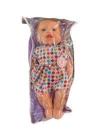 Resim Asya Oyuncak Sesli Asya Bebek 35cm Elf23102-turuncu Saçlı Bebek 