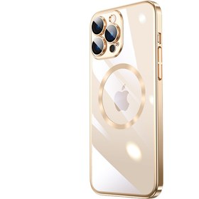 Resim Pilanix Apple Iphone 14 Pro Kılıf Renkli Kenarlı Kamera Korumalı Magsafeli Riksos Kapak 