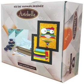 Resim Kompozit Boyama Ahşap Boyama Akrilik Boyamasiz De Yapabilirsiniz 
