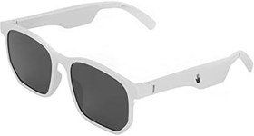 Resim HEEPDD Bayan akıllı gözlük, ev için esnek menteşeli sesli gözlük (gri-beyaz) 